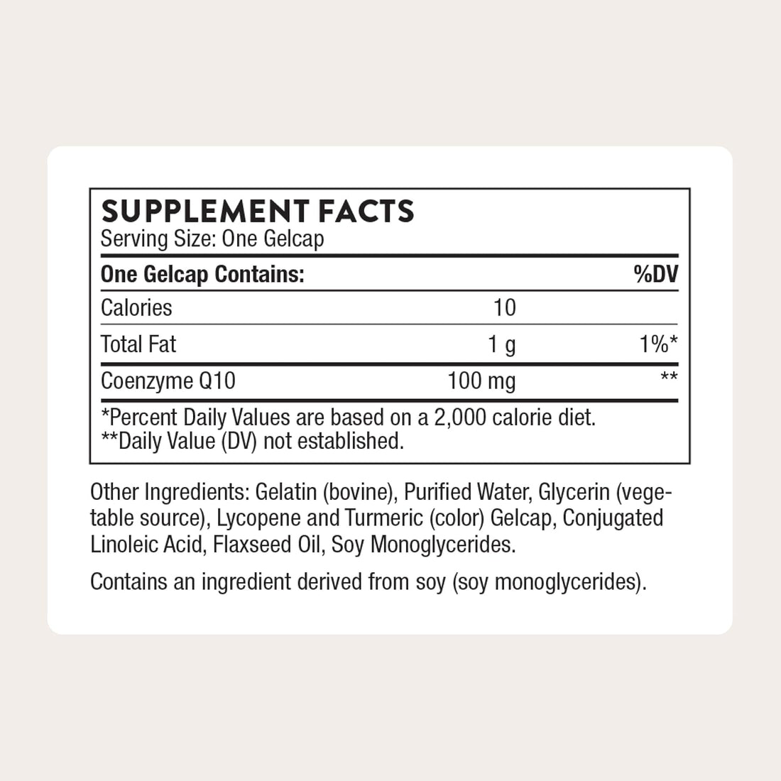 THORNE - CoQ10 - 100mg Optimally Absorbed Ubiquinone Supplement - Supports Heart Health, Brain Function, Cellular Energy Production & Healthy Aging* - Third-Party Certified - Gluten-Free - 60 Softgels